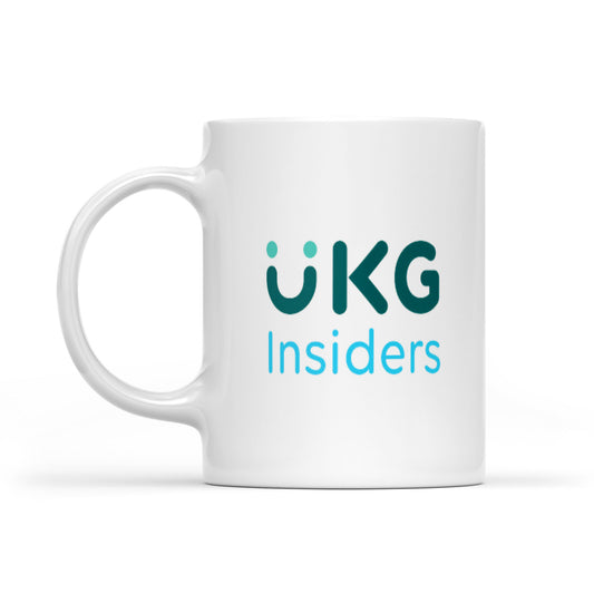 UKG Insiders White Edge-to-Edge Mug (NEW)