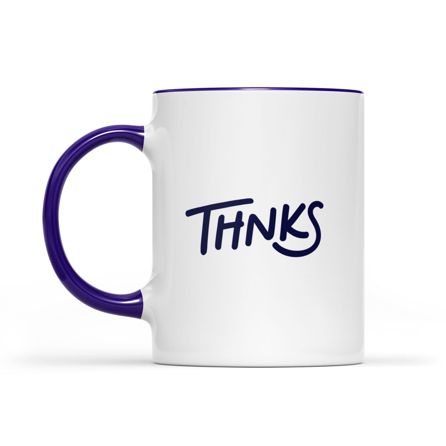 Thnks Accent Edge-to-Edge Mug